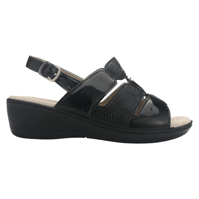 Sandalia Mujer Chalada Lupe-85 Negro Casual Sandalias Chalada 35 Negro