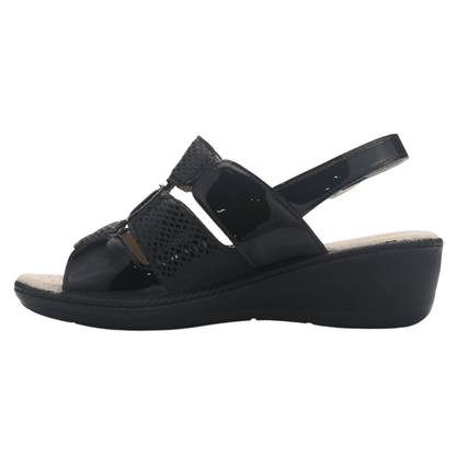Sandalia Mujer Chalada Lupe-85 Negro Casual Sandalias Chalada