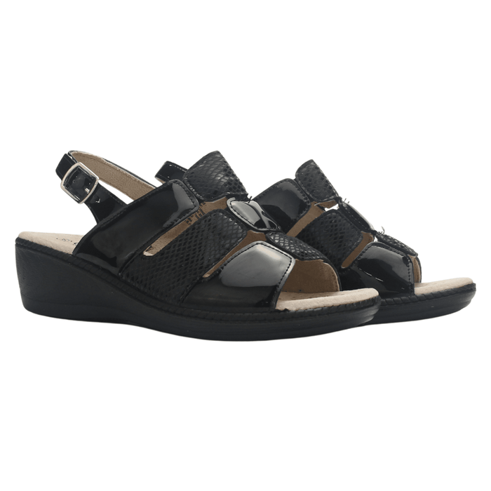 Sandalia Mujer Chalada Lupe-85 Negro Casual Sandalias Chalada