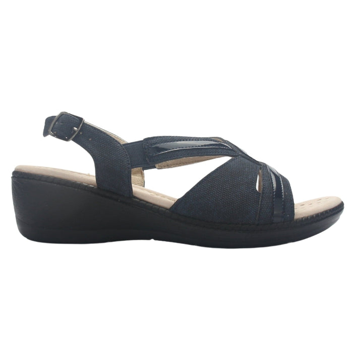 Sandalia Mujer Chalada Lupe-87 Azul Casual Sandalias Chalada