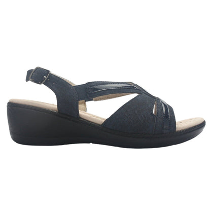 Sandalia Mujer Chalada Lupe-87 Azul Casual Sandalias Chalada