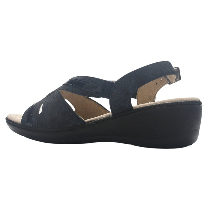 Sandalia Mujer Chalada Lupe-87 Azul Casual Sandalias Chalada