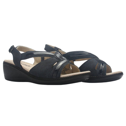 Sandalia Mujer Chalada Lupe-87 Azul Casual Sandalias Chalada