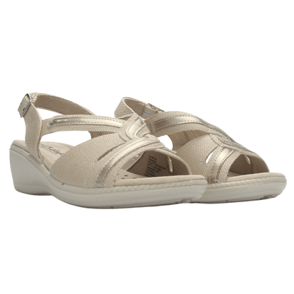 Sandalia Mujer Chalada Lupe-87 Beige Casual Sandalias Chalada