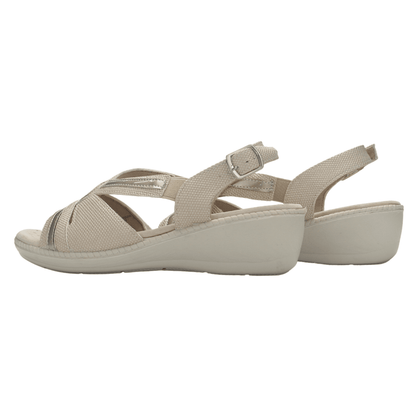 Sandalia Mujer Chalada Lupe-87 Beige Casual Sandalias Chalada