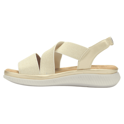 Sandalia Mujer Chalada Malibu-1 Dorado Casual Sandalias Chalada