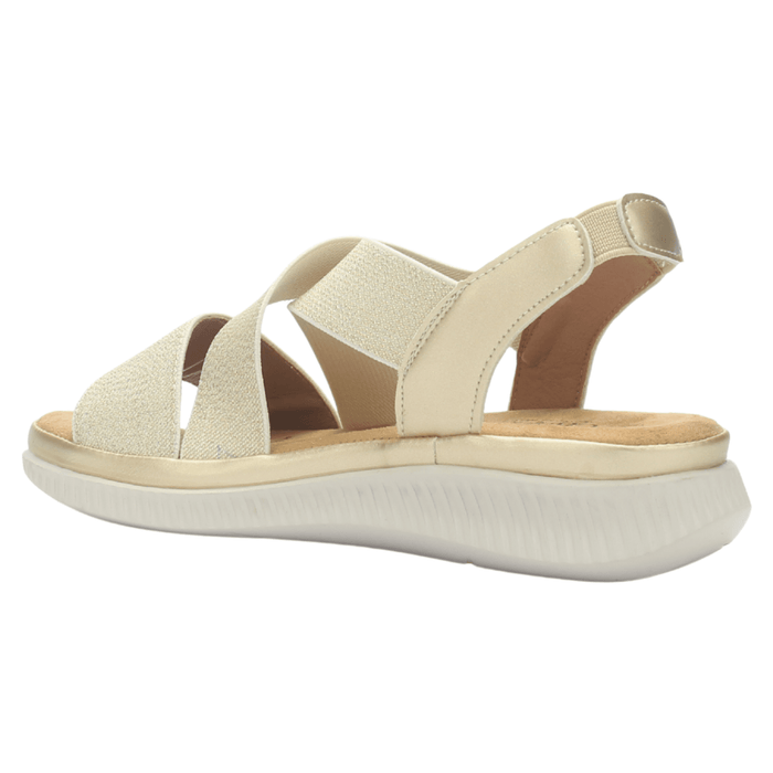 Sandalia Mujer Chalada Malibu-1 Dorado Casual Sandalias Chalada