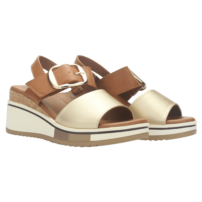 Sandalia Mujer Chalada Monaco-1 Dorado Casual Sandalias Chalada