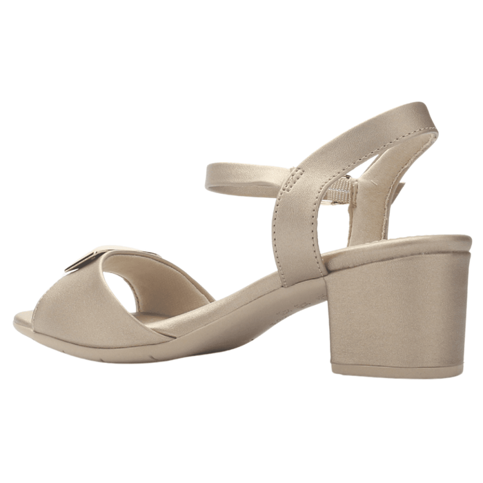 Sandalia Mujer Dorado Comfortflex 2557402 Casual Sandalias Comfortflex