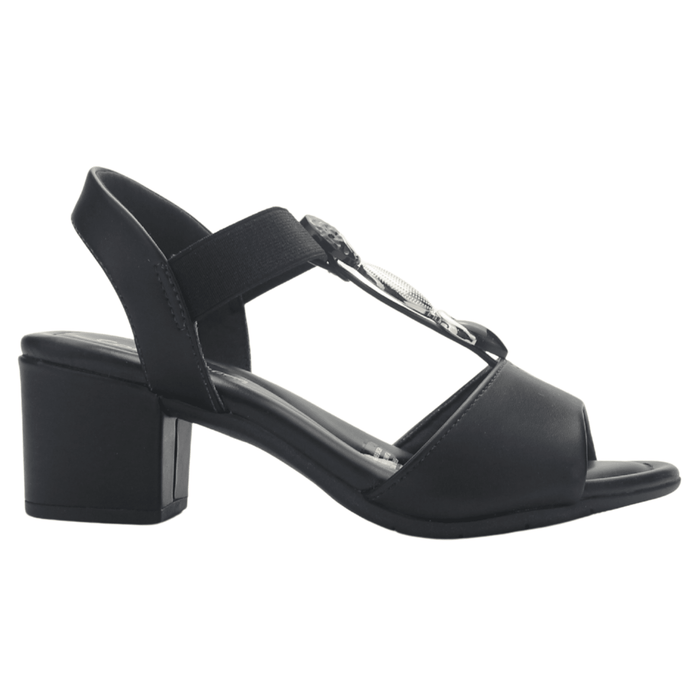 Sandalia Negro Mujer Comfortflex 2557403 Casual Sandalias Comfortflex