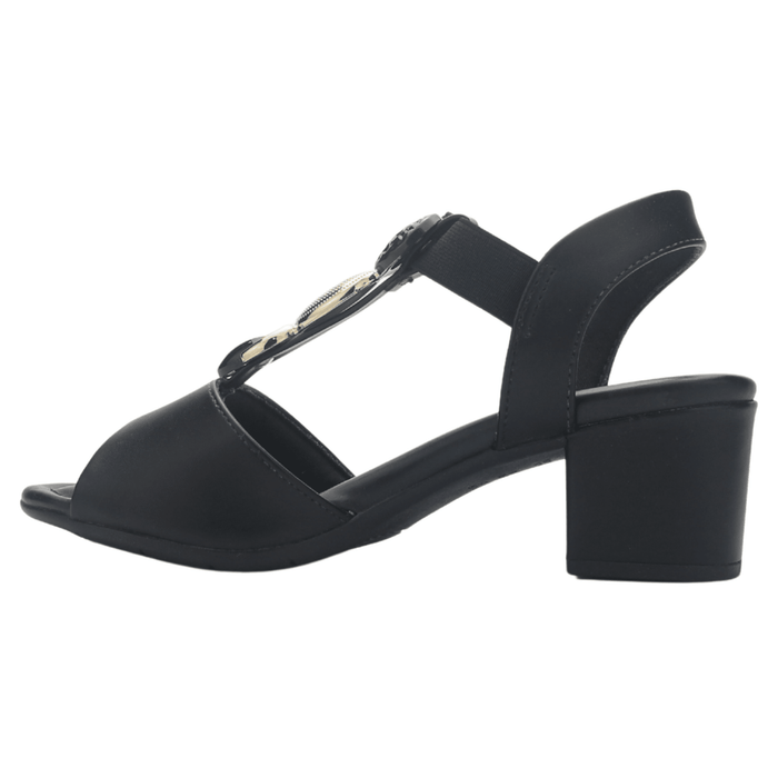 Sandalia Negro Mujer Comfortflex 2557403 Casual Sandalias Comfortflex