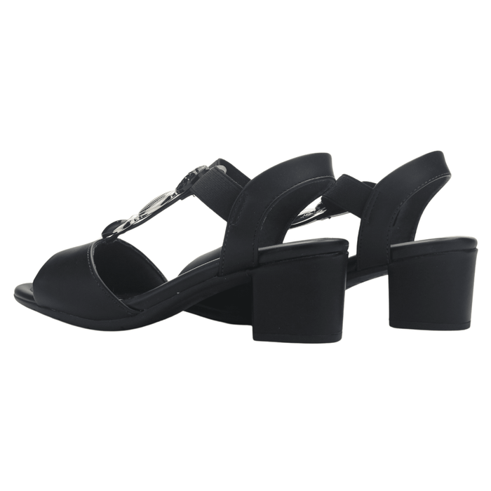 Sandalia Negro Mujer Comfortflex 2557403 Casual Sandalias Comfortflex