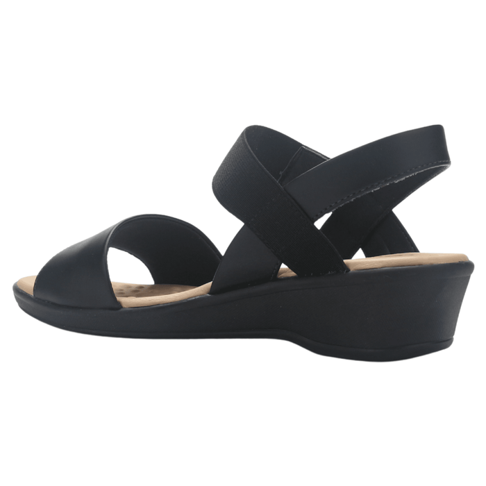 Sandalia Negro Mujer Comfortflex 2572403 Casual Sandalias Comfortflex