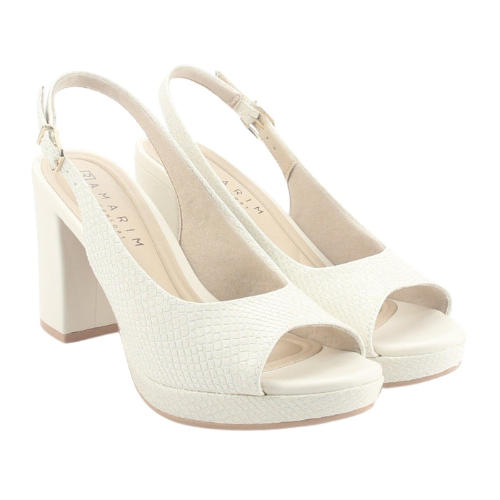 Sandalia Ramarim Mujer 2433254 Nude Casual Sandalias Ramarim