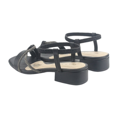 Sandalia Ramarim Mujer 2448201 Negro Casual Sandalias Ramarim