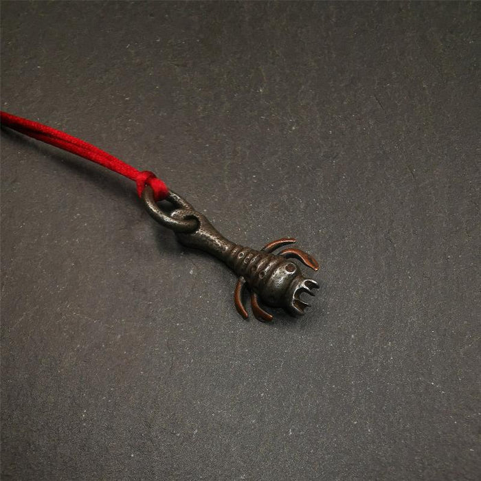 Scorpion Guru Amulet 1.26" - Tibetan Buddhist amulet, view 5