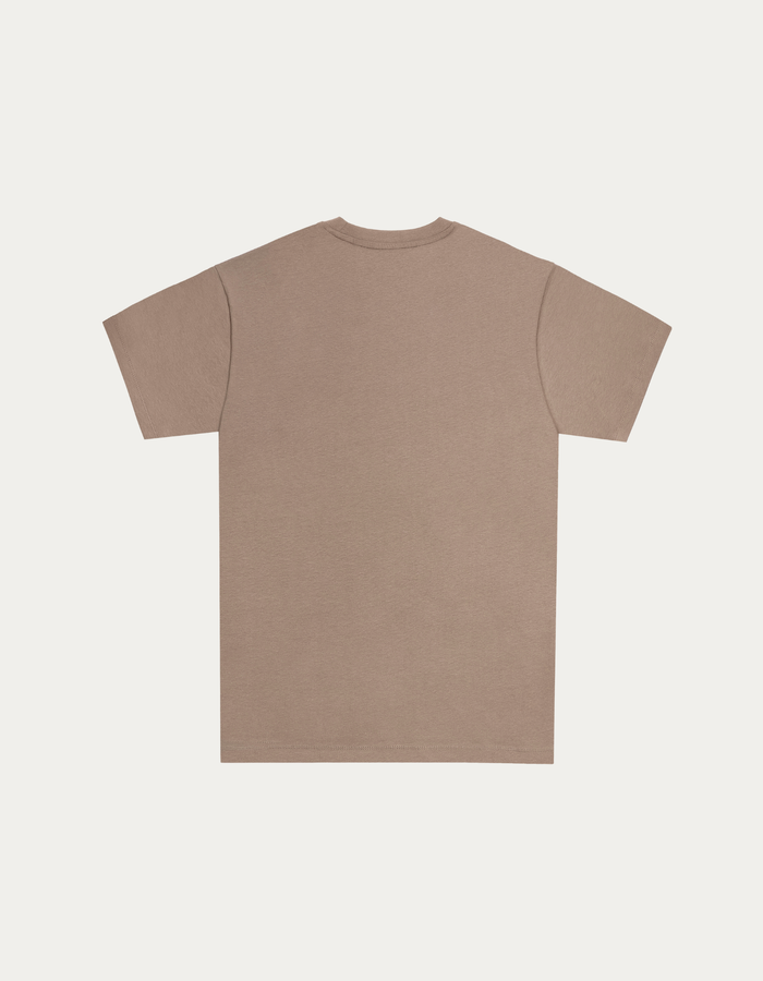 SCRIBBLE TEE BROWN
