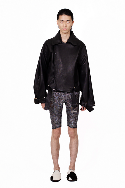 Sequins Biker Short