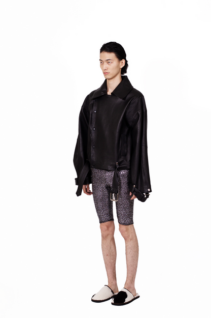 Sequins Biker Short