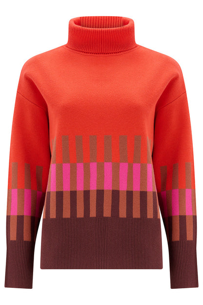 Serita Jumper (Orange/Multi)