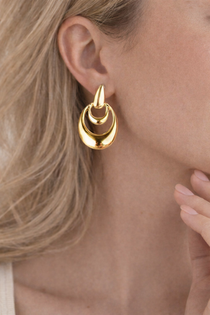 Sheeba Earrings - Gold