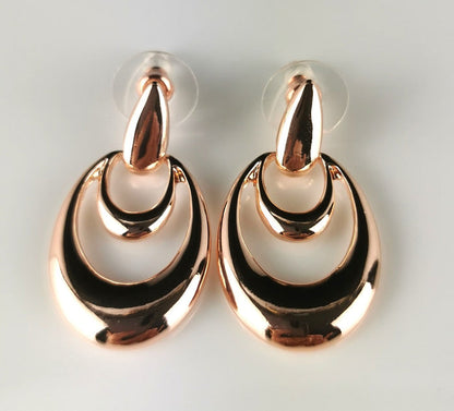 Sheeba Earrings - Rose Gold