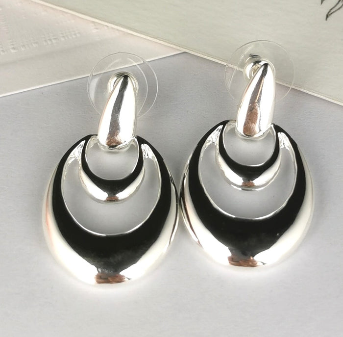 Sheeba Earrings - Silver