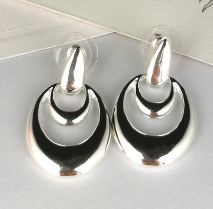 Sheeba Earrings - Silver