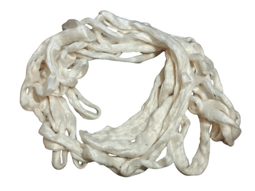 Silk Eri  Fiber  carded - Mojopanda Organic  Store