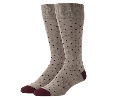 Walnut Heather Dot / One Size