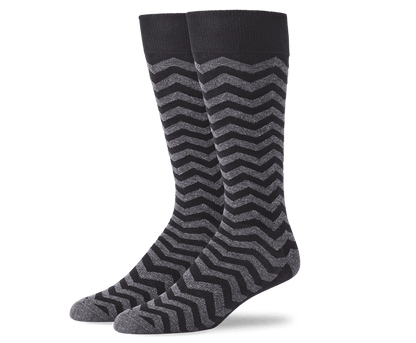 True Black Zig Zag / One Size