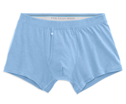 Chambray | Front view of Silver Trunks in Chambray