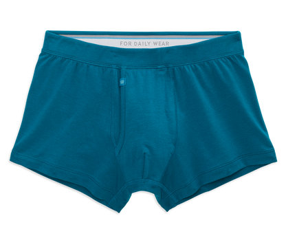 Cerulean | Front view of Silver Trunks in Cerulean