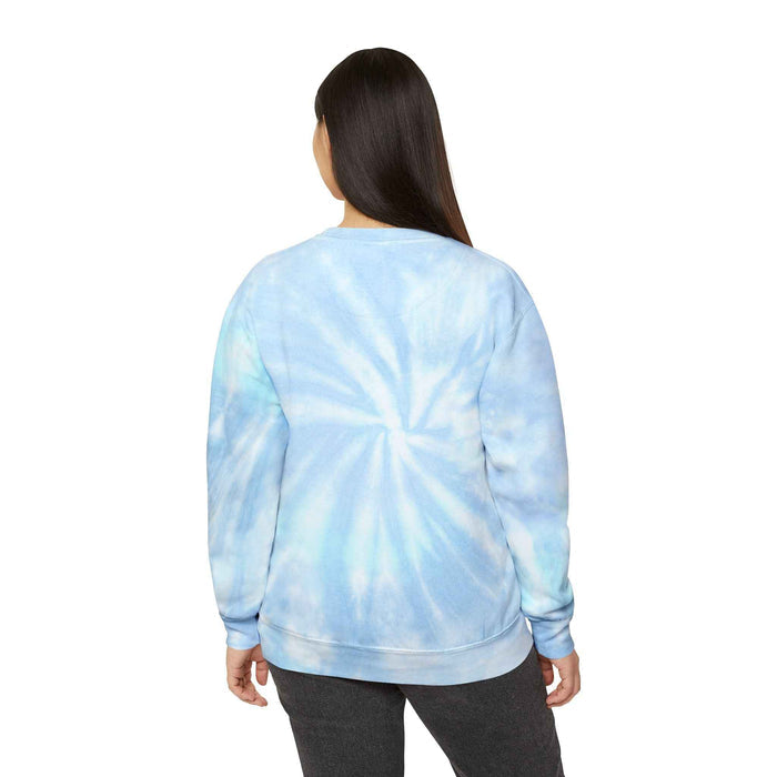 Sky Inspiration Tie-Dye Sweatshirt Cozy Unisex Pullover