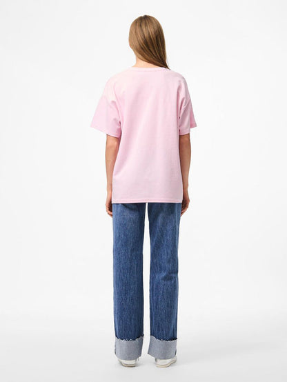 Sky Oversized T-Shirt (Roseate)