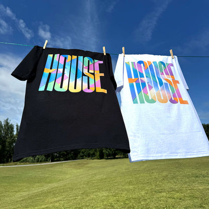 Solstice Higher House Back Print - Tshirt - White