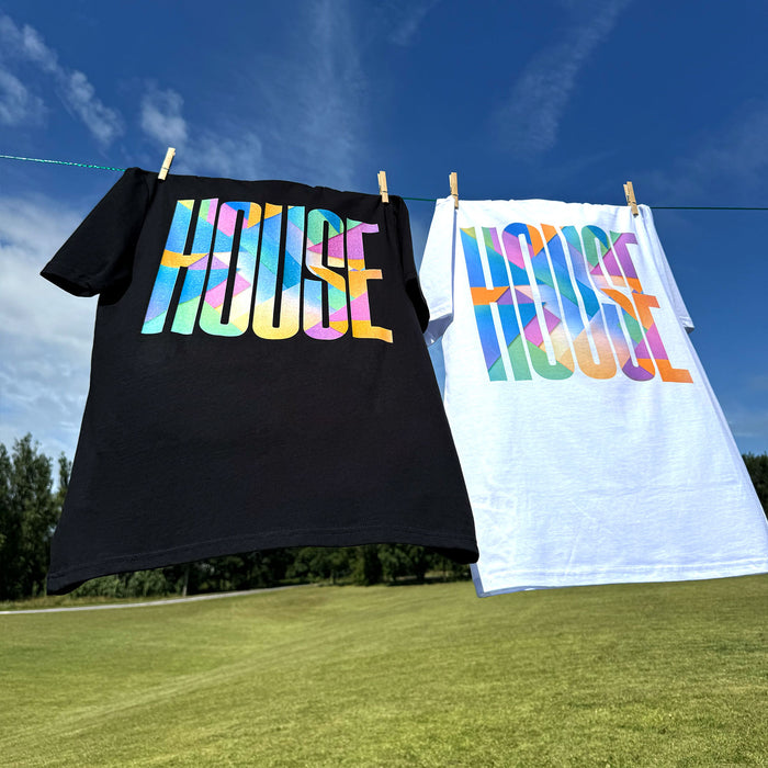 Solstice Higher House Front Print - Tshirt - White