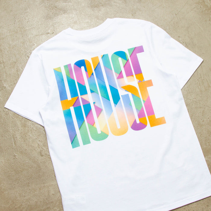 Solstice Higher House Front Print - Tshirt - White