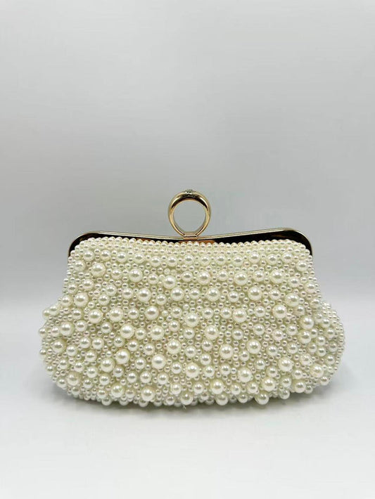 Sophie Beaded Clutch (Gold)