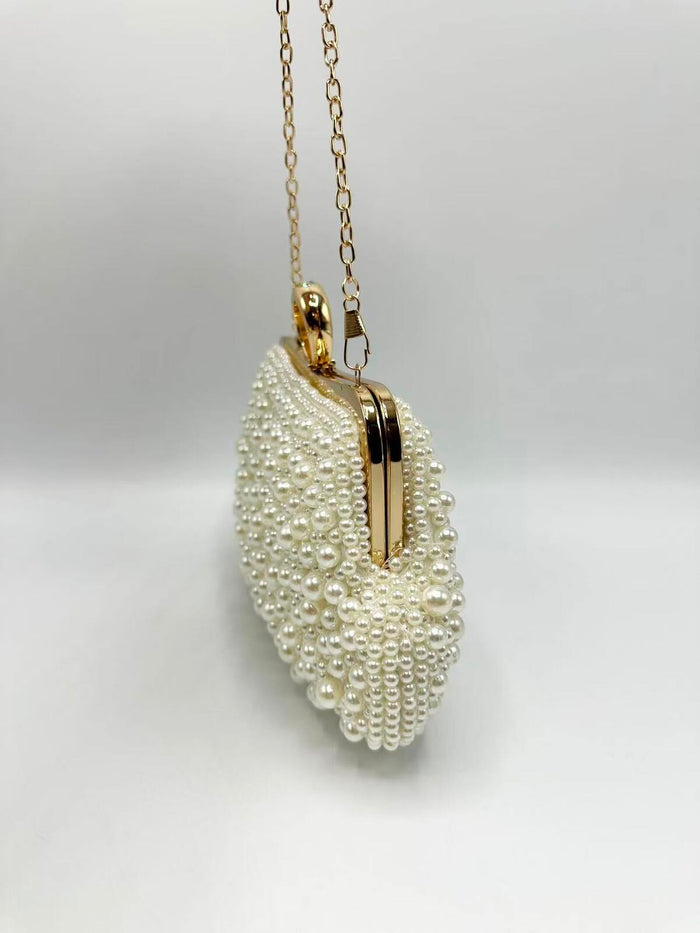 Sophie Beaded Clutch (Gold)