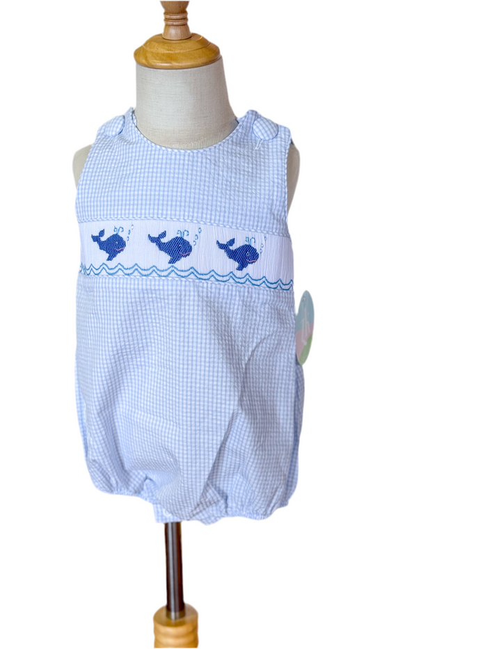 Splashing Whale Christopher Sunsuit