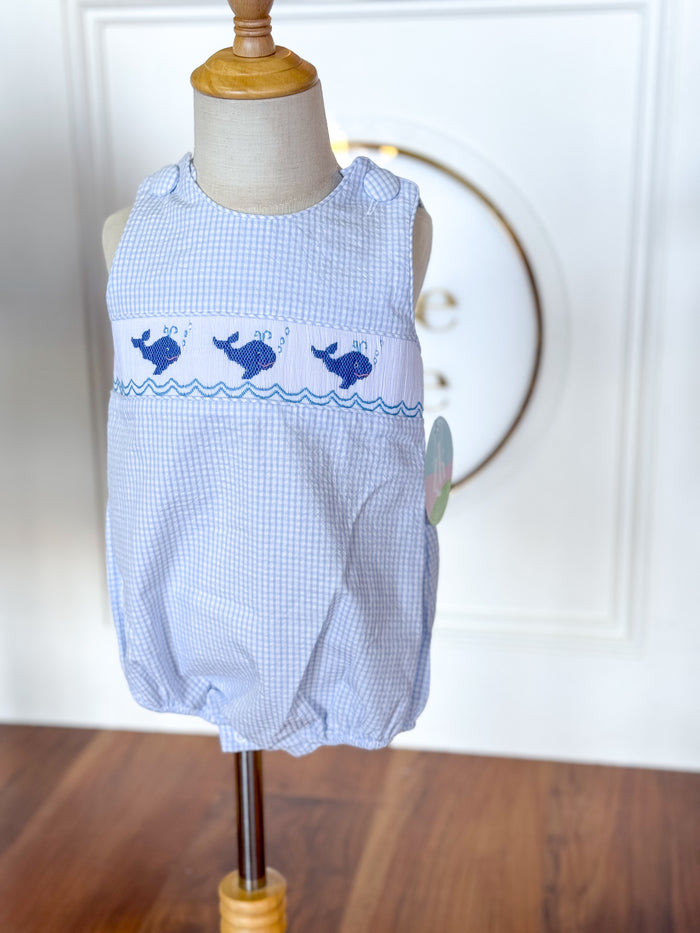 Splashing Whale Christopher Sunsuit