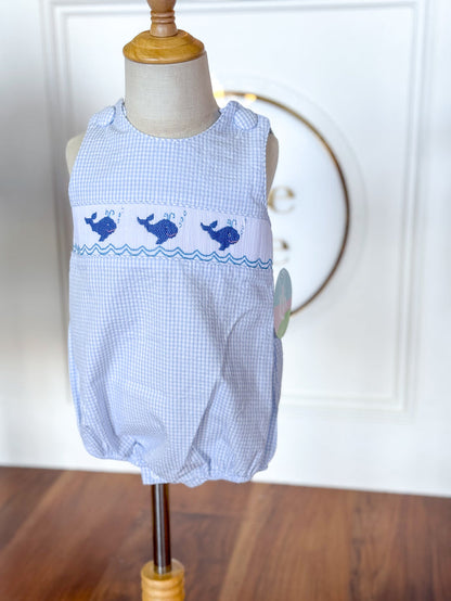 Splashing Whale Christopher Sunsuit