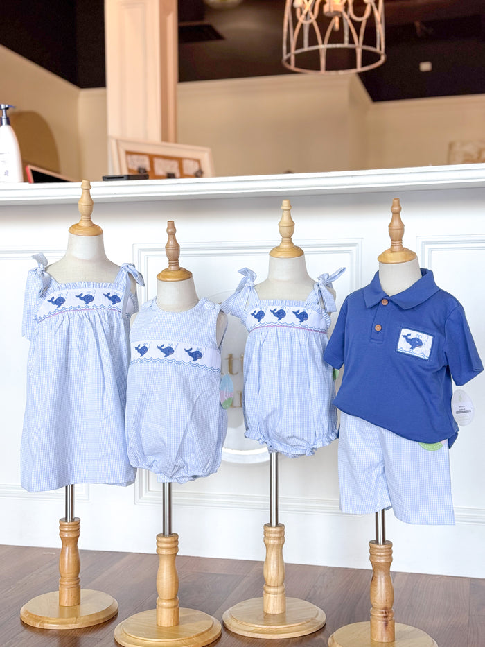 Splashing Whale Christopher Sunsuit
