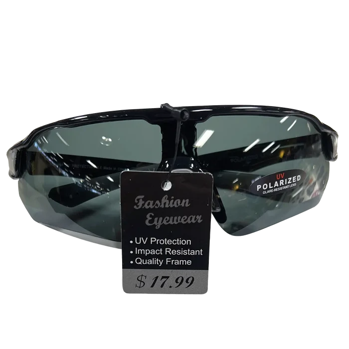 Sports Shield Glasses Polarized Smoke
