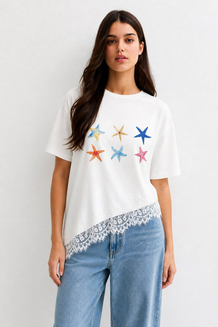 Starfish T-Shirt (White)