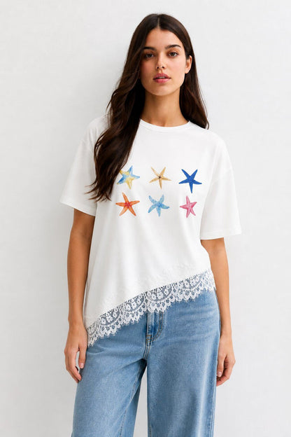 Starfish T-Shirt (White)