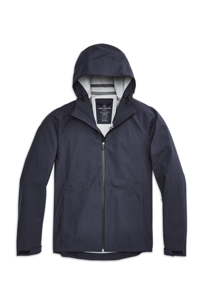Total Eclipse Blue | Front view of Atlas Jacket in Total Eclipse Blue