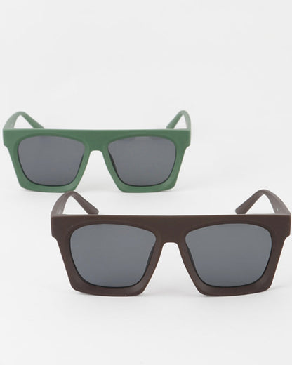 Straight Matte Sunglasses