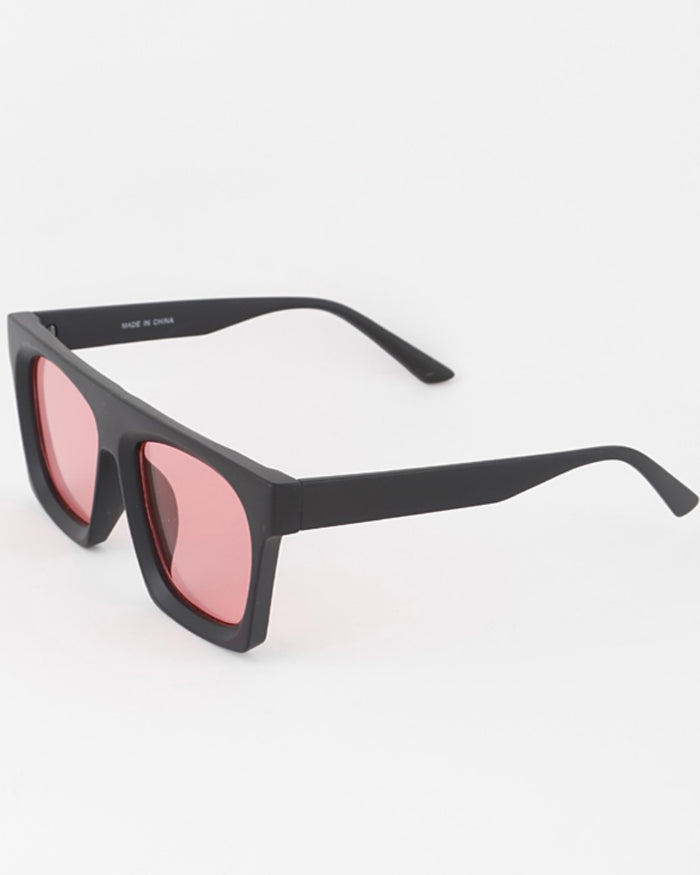 Straight Matte Sunglasses